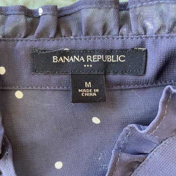 Banana Republic Ruffle Blouse - Picture 2 of 4